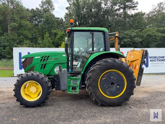 2015 JOHN DEERE 6115M UTILITY TRACTOR, SN-1L06115MHEH812472