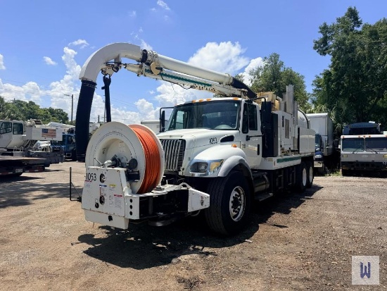 2007 INTERNATIONAL 7400 VACUUM TRUCK, VIN # 1HTWHAAT77J422498