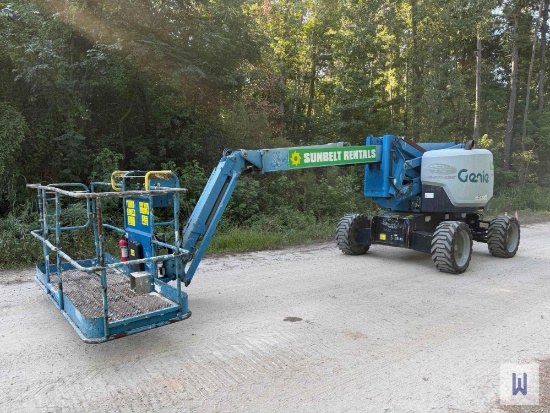 2017 GENIE Z-62/40 ARTICULATING BOOM LIFT, SN:Z62H-3405