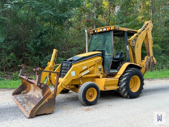 2002 CATERPILLAR 416D BACKHOE LOADER, SN-CAT0416DCBFP05297