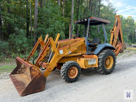 CASE 580 SUPER L BACKHOE LOADER, SN-JJG0191333
