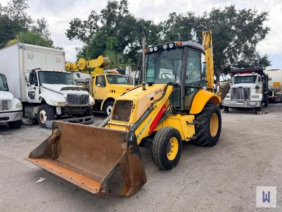 2007 NEW HOLLAND B110 BACKHOE LOADER, SN-03106268