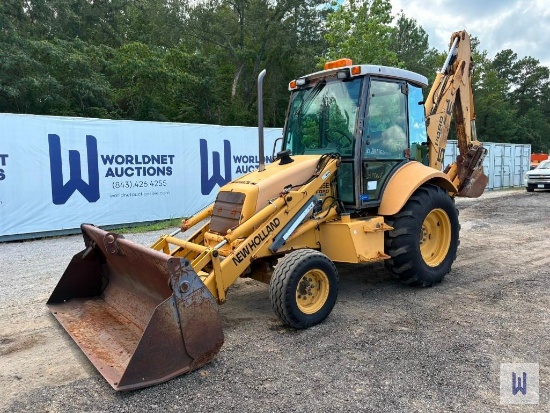 NEW HOLLAND 555E BACKHOE LOADER, SN-031013327
