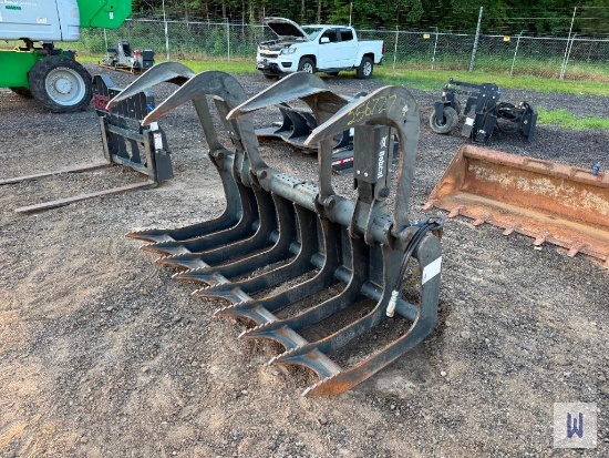 2020 BOBCAT 72 HYDRAULIC SKID STEER ROOT GRAPPLE, SN-AE6H09409