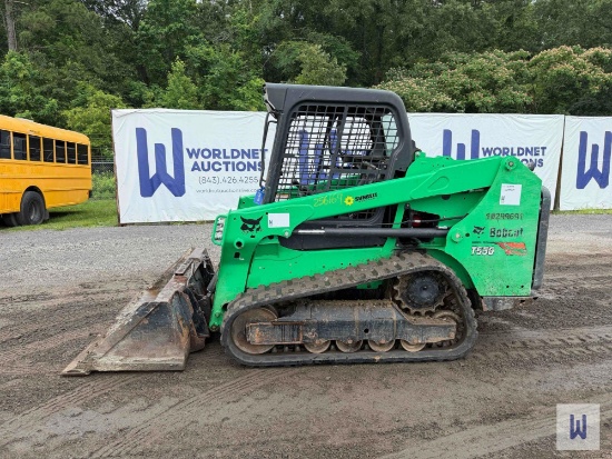2020 BOBCAT T550 SKID STEER LOADER, SN-AJZV24813