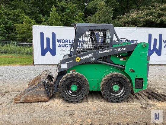 2020 JOHN DEERE 316GR SKID STEER LOADER, SN-1T0316GACKJ368763