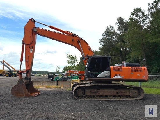 2017 HITACHI ZX380LC-6N HYDRAULIC EXCAVATOR, SN-1FFDDR71CGF640029