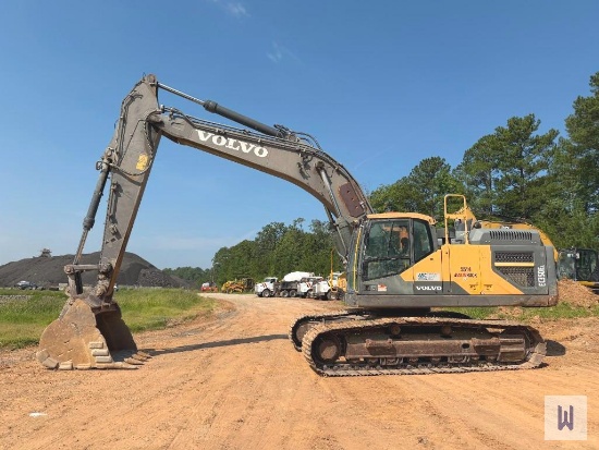 2015 VOLVO EC350EL HYDRAULIC EXCAVATOR, SN-VCEC350ET00310127