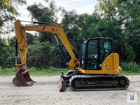 2021 CATERPILLAR 308CR MINI EXCAVATOR, SN-CAT00308AGG803759