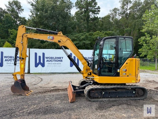 2022 CATERPILLAR 306CR MINI EXCAVATOR, SN-CAT00306E6G606088