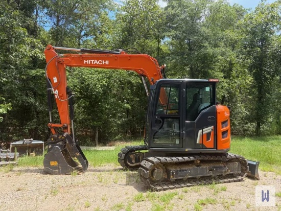 2024 HITACHI ZX75-7 MINI EXCAVATOR, SN-HCMDEW60R00020118
