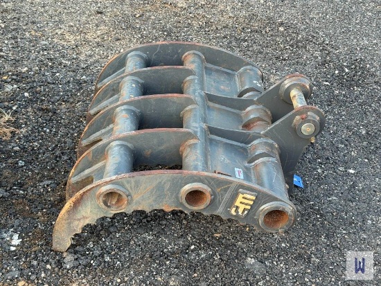 WB 1GR36 MINI EXCAVATOR GAUGE/ROOT RAKE, SN:49342-1