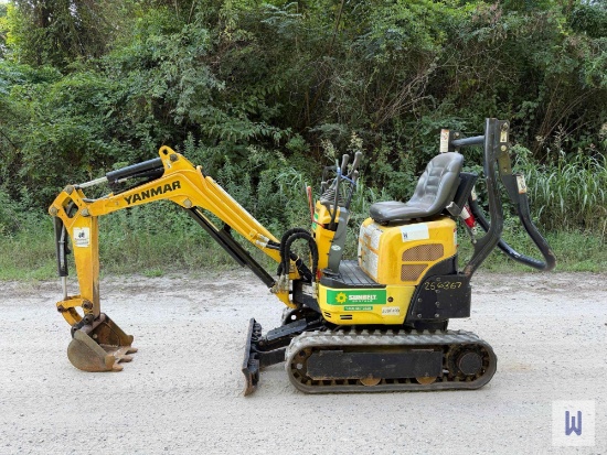 2020 YANMAR SV08-1B MINI EXCAVATOR, SN-BF499