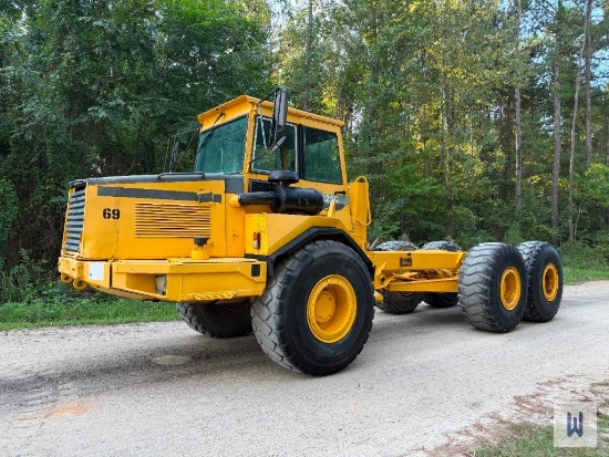 2001 VOLVO A25C OFF ROAD CAB & CHASSIS, SN-5350V13067