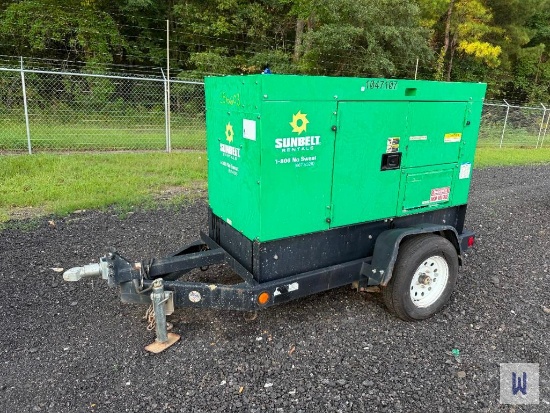 2017 MULTIQUIP WHISPERWATT 20KW TOWABLE GENERATOR, SN-7154064 **NO TITLE,INVOICE ONLY**