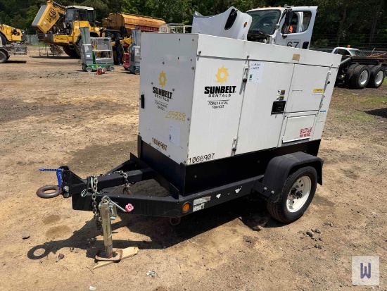 2017 MULTIQUIP WHISPERWATT 20KW TOWABLE GENERATOR, SN-7154458 **NO TITLE, INVOICE ONLY**