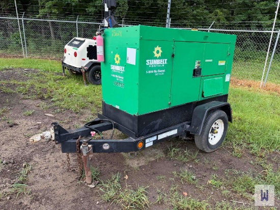 2016 MULTIQUIP WHISPERWATT 20KW TOWABLE GENERATOR, SN-7152784 **NO TITLE, INVOICE ONLY**
