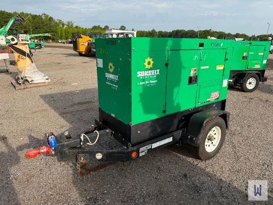 2016 MULTIQUIP WHISPERWATT 20KW TOWABLE GENERATOR, SN-7153087 **NO TITLE, INVOICE ONLY**