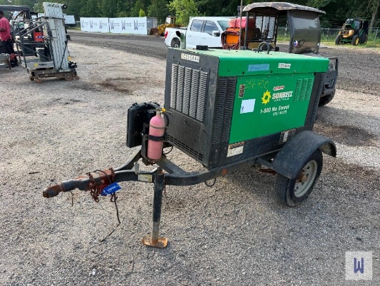 2022 MILLER BIG BLUE 400 PRO TOWABLE WELDER GENERATOR, SN-NC430941R **NO TITLE, INVOICE ONLY**