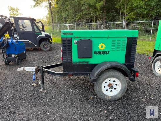 2015 MILLER BIG BLUE 400PRO TOWABLE WELDER GENERATOR, SN-MF290066E **NO TITLE,INVOICE ONLY**