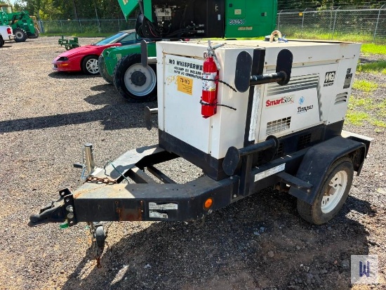 MULTIQUIP WHISPERWELD DLW-400ESA4 WELDER GENERATOR, SN-5823504 **NO TITLE, INVOICE ONLY**