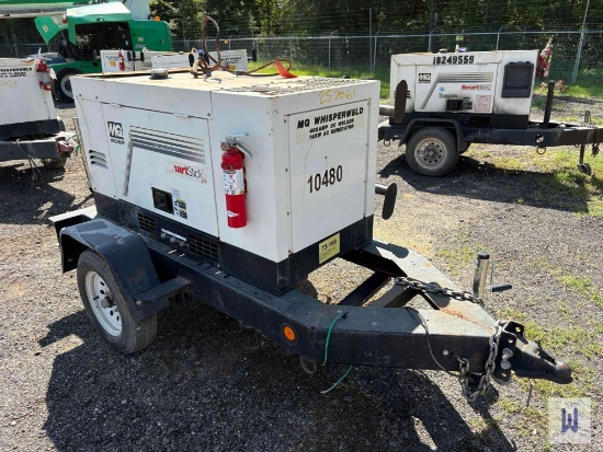 Multiquip Whisperweld Dlw-400esa4 Welder Generator, Sn-5858848 **No Title, Invoice Only**