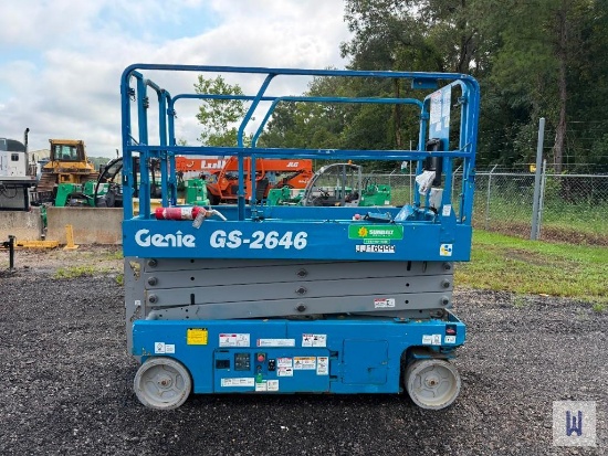 2016 GENIE GS-2646 SCISSOR LIFT, SN:GS4616C-16999