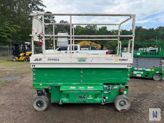 2018 JLG 2646ES SCISSOR LIFT, SN-M200015239