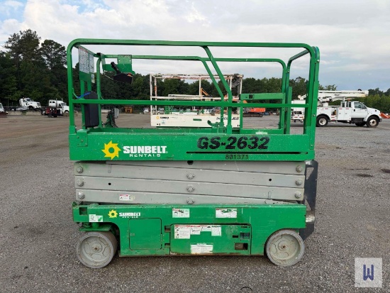 2016 GENIE GS-2632 SCISSOR LIFT, SN:GS3216A-142420