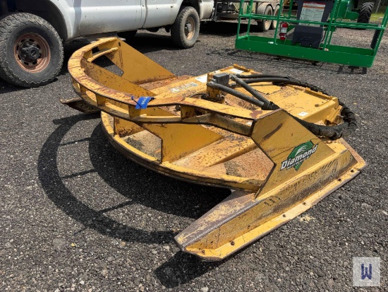 DIAMOND 72 HYDRAULIC SKID STEER BRUSH CUTTER, SN-26723
