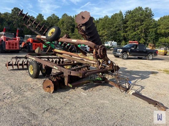 JOHN DEERE T0220 DISK HARROW, SN-021956