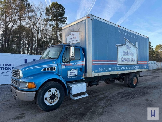 2007 STERLING ACTERRA BOX TRUCK, VIN # 2FZACFDC97AY00543