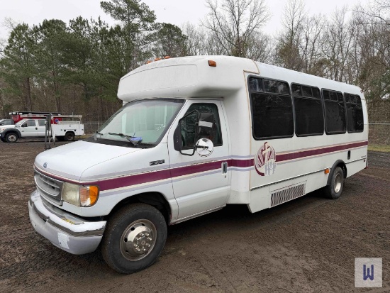 1997 FORD E-450 SUPER DUTY SHUTTLE BUS, VIN # 1FDLE40S4VHA37323
