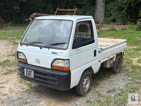 Honda Acty 4wd Mini Pickup Truck
