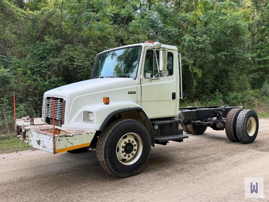 2004 FREIGHTLINER FL80 CAB AND CHASSIS TRUCK, VIN # 1FVABXAKX4HL12720