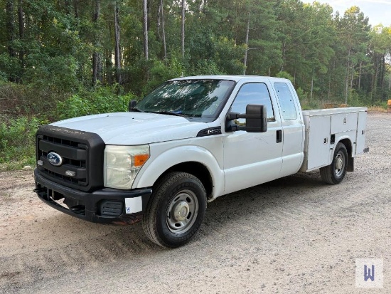 2011 FORD F-250XL SUPER DUTY SERVICE TRUCK, VIN # 1FD7X2A69BEA69621