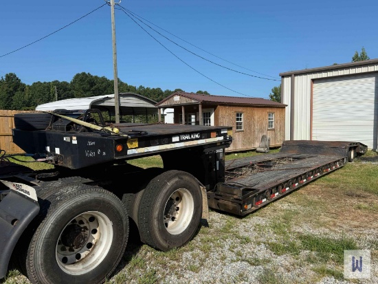2004 TRAIL KING TK70DGHT-512 LOWBOY TRAILER, VIN # 1TKJ051255B118907