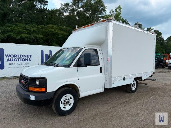 2016 GMC SAVANA UTILITY BOX TRUCK, VIN-1GD07RFF1G1132311