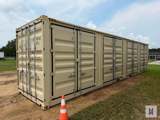 2026 CIMC 40' HIGH CUBE MULTI DOOR SHIPPING CONTAINER, ID#TCSE26S04423