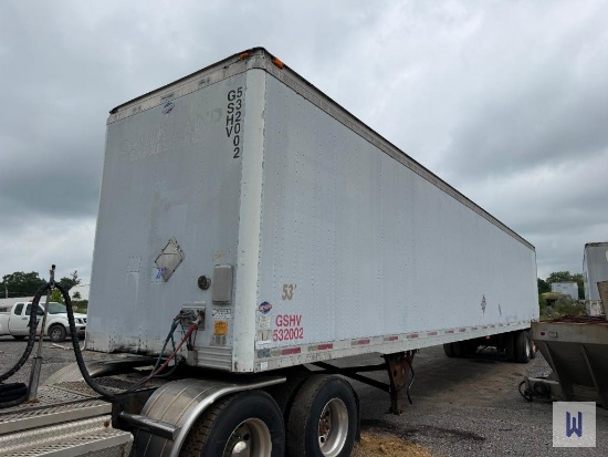2000 UTILITY 53x102 VAN TRAILER, VIN-1UYVS2538YC142011