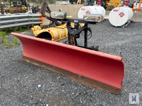 WESTERN 102 PRO-PLUS ULTRA FINISH FRONT MOUNTED TRUCK SNOW PLOW