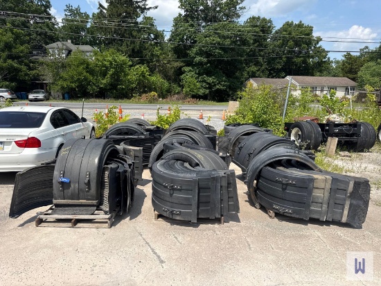 LOT CONSISTING OF (70+\~) MACK GRANITE TRUCK FENDERS