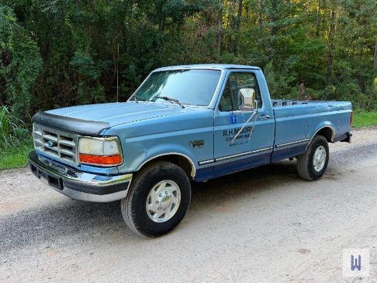 1997 FORD F-250 PICKUP TRUCK, VIN #: 1FTHF25F0VEB63493
