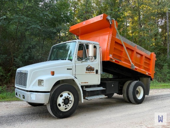 2002 FREIGHTLINER FL70 SINGLE AXLE DUMP TRUCK, VIN #: 1FVABTAK52HJ75255