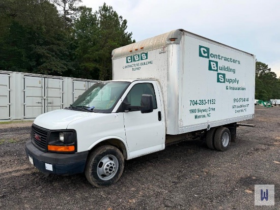 2015 GMC SAVANA BOX TRUCK, VIN-1GD373CG0F1101525
