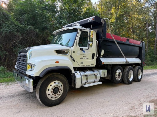2019 FREIGHTLINER 114SD TRI-AXLE DUMP TRUCK, VIN-1FVMG3DV0KHKS5483
