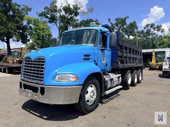 2000 MACK CX613 TRI-AXLE DUMP TRUCK, VIN # 1M1AE06YXYW002706