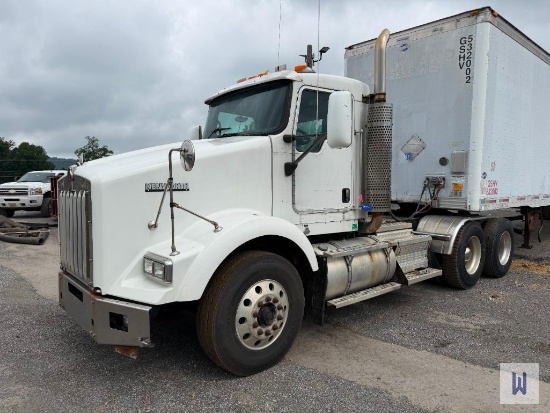 2007 KENWORTH T800 DAY CAB ROAD TRACTOR, VIN # 2XKDDB9XX7M193731