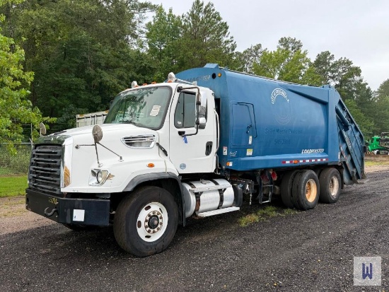 2016 FREIGHTLINER 114SD REAR LOAD GARBAGE TRUCK, VIN-1FVHG3CY7GHGZ6196