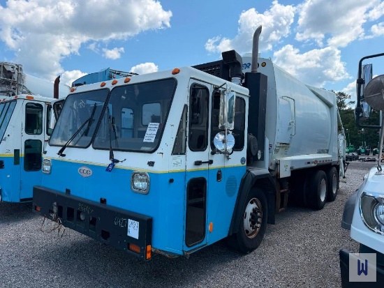 2018 CRANE CARRIER CO. REAR LOAD GARBAGE TRUCK, VIN-1H9ABDAC0J1674880